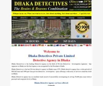 Dhakadetectives.com(Detective Agency in Delhi) Screenshot