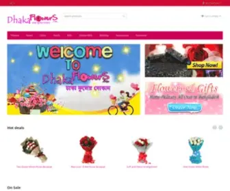 Dhakaflowers.com(Online flower shop Dhaka) Screenshot