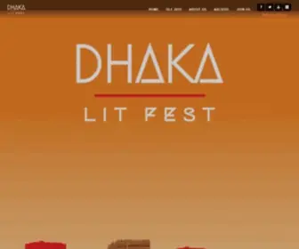 Dhakalitfest.com(Dhaka Lit Fest) Screenshot