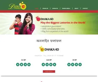 Dhakapools.com Screenshot