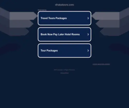 Dhakatours.com(Dhakatours) Screenshot