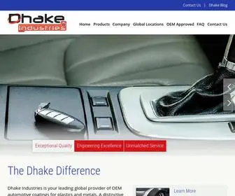 Dhakeindustries.com(Interior Auto Coatings) Screenshot