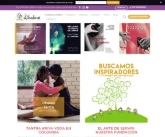 Dhakini.org(Aprende Tantra) Screenshot