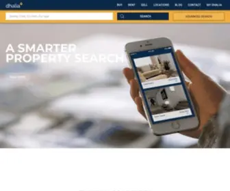 Dhalia.com(Property in Malta and Gozo by Dhalia Real Estate Services) Screenshot