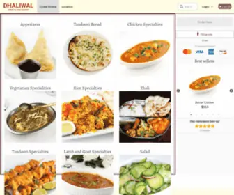 Dhaliwalsweetsbakery.com(Dhaliwal Sweets and Bakery) Screenshot