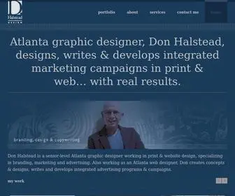 Dhalstead.com(Don Halstead) Screenshot