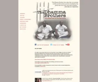 Dhammabrothers.com(The Meditation category page) Screenshot