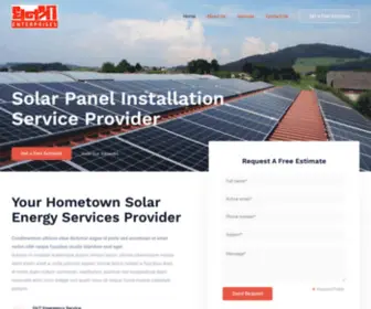 Dhanashree.co.in(Solar panel system seller) Screenshot