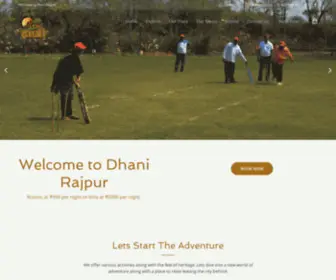 DhanirajPur.com(Feels Like A Heritage Village) Screenshot