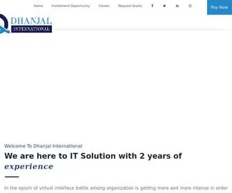 Dhanjalinternational.com(Dhanjal International) Screenshot