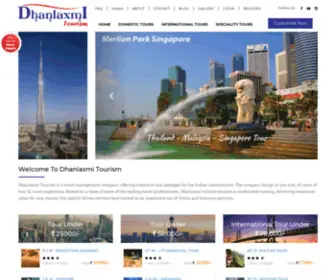 Dhanlaxmitourism.com(Dhanlaxmi Tourism) Screenshot