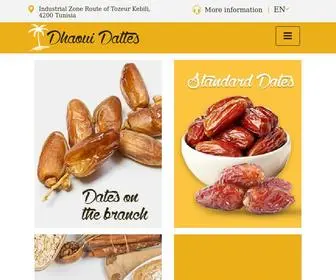 Dhaoui-Dattes.com(Dhaoui Dattes) Screenshot