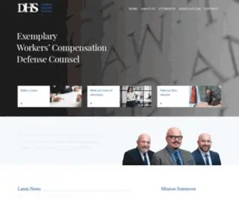 Dhapc.com(Dabbah, Haddad & Suleiman) Screenshot