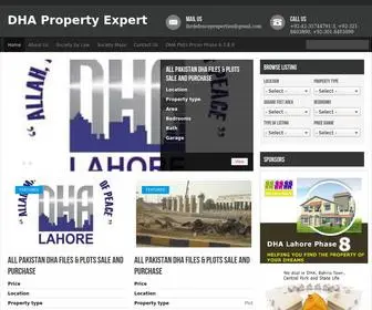 Dhapropertyexpert.com(DHA Property Expert) Screenshot