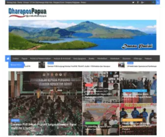 Dharapospapua.com(Dharapos Papua Dharapos Papua) Screenshot