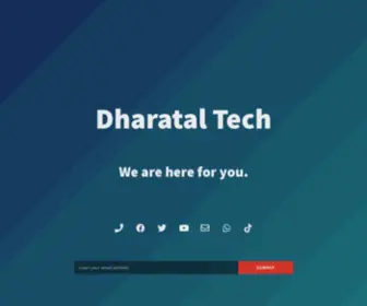 Dharataltech.com(Dharatal Tech) Screenshot