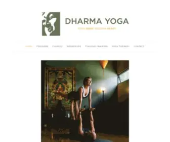 Dharma-Yoga.net(Dharma Yoga) Screenshot