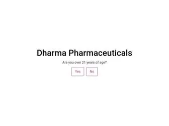 Dharmacann.com(Dharma Pharmaceuticals) Screenshot