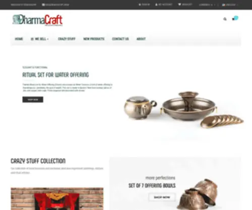 Dharmacraft.shop(Dharmacraft shop) Screenshot