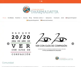 Dharmadatta.org(Comunidad Mon) Screenshot