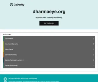 Dharmaeye.org(Dharma Eye) Screenshot