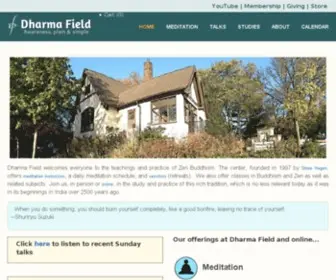 Dharmafield.org(Dharma Field) Screenshot