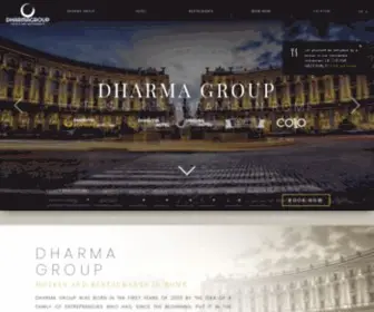 Dharmagroup.it(Dharma Group Roma) Screenshot