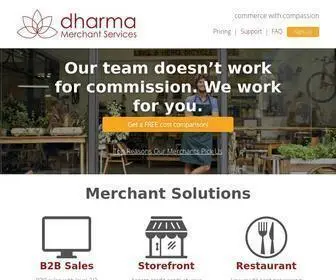 Dharmamerchantservices.com(Credit Card Processing) Screenshot