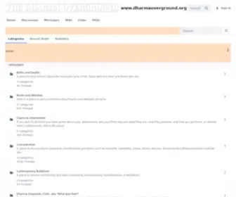 Dharmaoverground.org(Discussion) Screenshot