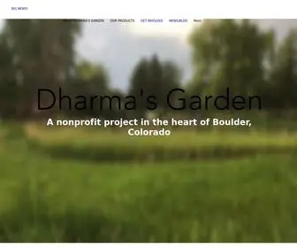 Dharmasgarden.com(Dharma's Garden) Screenshot