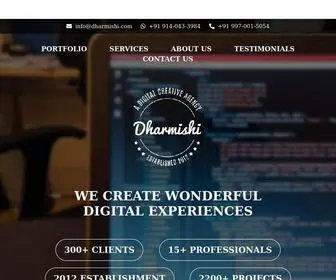 Dharmishi.com(Dharmishi Technologies) Screenshot