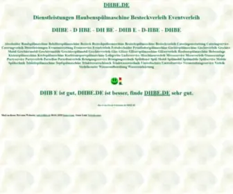 Dhbe.de(Geräteverleih) Screenshot