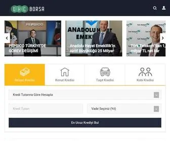 DHcborsa.com(DHC Borsa) Screenshot