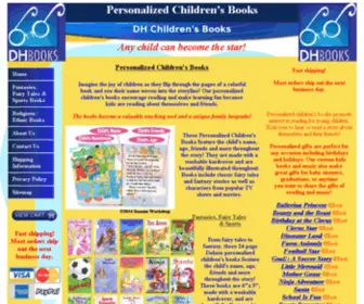 DHchildrensbooks.com(Personalized Children's Books) Screenshot