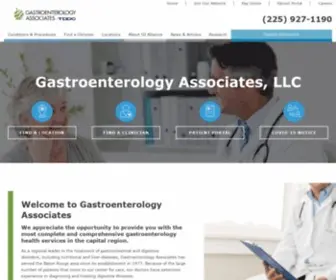 DHcla.com(Gastroenterology Associates) Screenshot