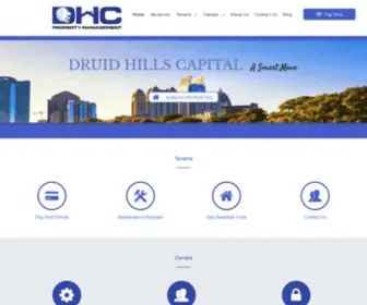 DHCpropertymanagement.com(Druid HillsDruid Hills) Screenshot