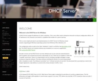 DHCpserver.de(Dhcp server for windows) Screenshot