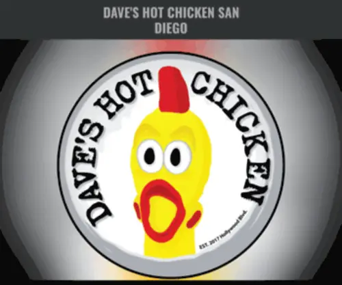 DHCSD.com(Dave's Hot Chicken San Diego) Screenshot