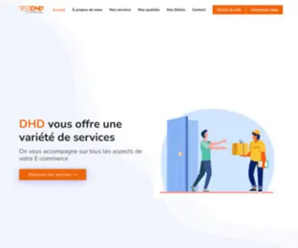 DHD-DZ.com(DHD Livraison Express) Screenshot