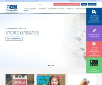 DHdrugStore.com(Columbia, Boone County) Screenshot