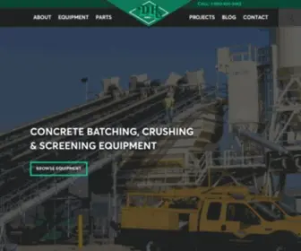 Dhenoble.com(Concrete Batch Plants) Screenshot