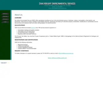 Dhenvironmental.com(Dan Herlihy Environmental Services in California) Screenshot