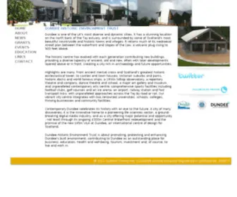 Dhet.org.uk(Dundee Historic Environment Trust) Screenshot