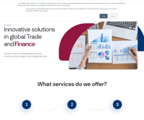 DHF-Dev.com(Innovative solutions in global Trade andFinance A positive result) Screenshot