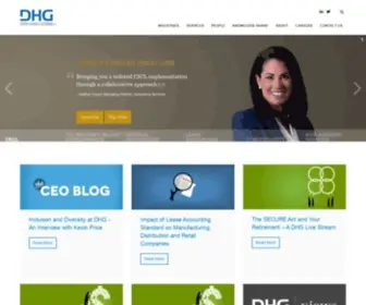 DHG.com Screenshot