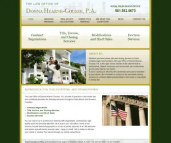 DHglaw.com(Real Estate Attorney Royal Palm Beach) Screenshot