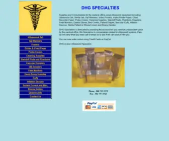 DHGspecialties.com(DHG Specialties) Screenshot