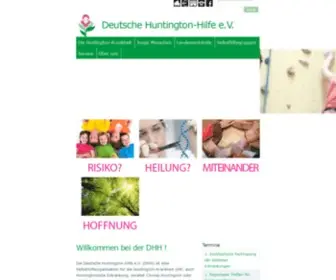 DHH-EV.de(Deutsche Huntington) Screenshot