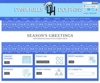 DHHS.net(Dana Hills High School) Screenshot