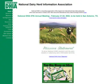 Dhia.org(National DHIA) Screenshot